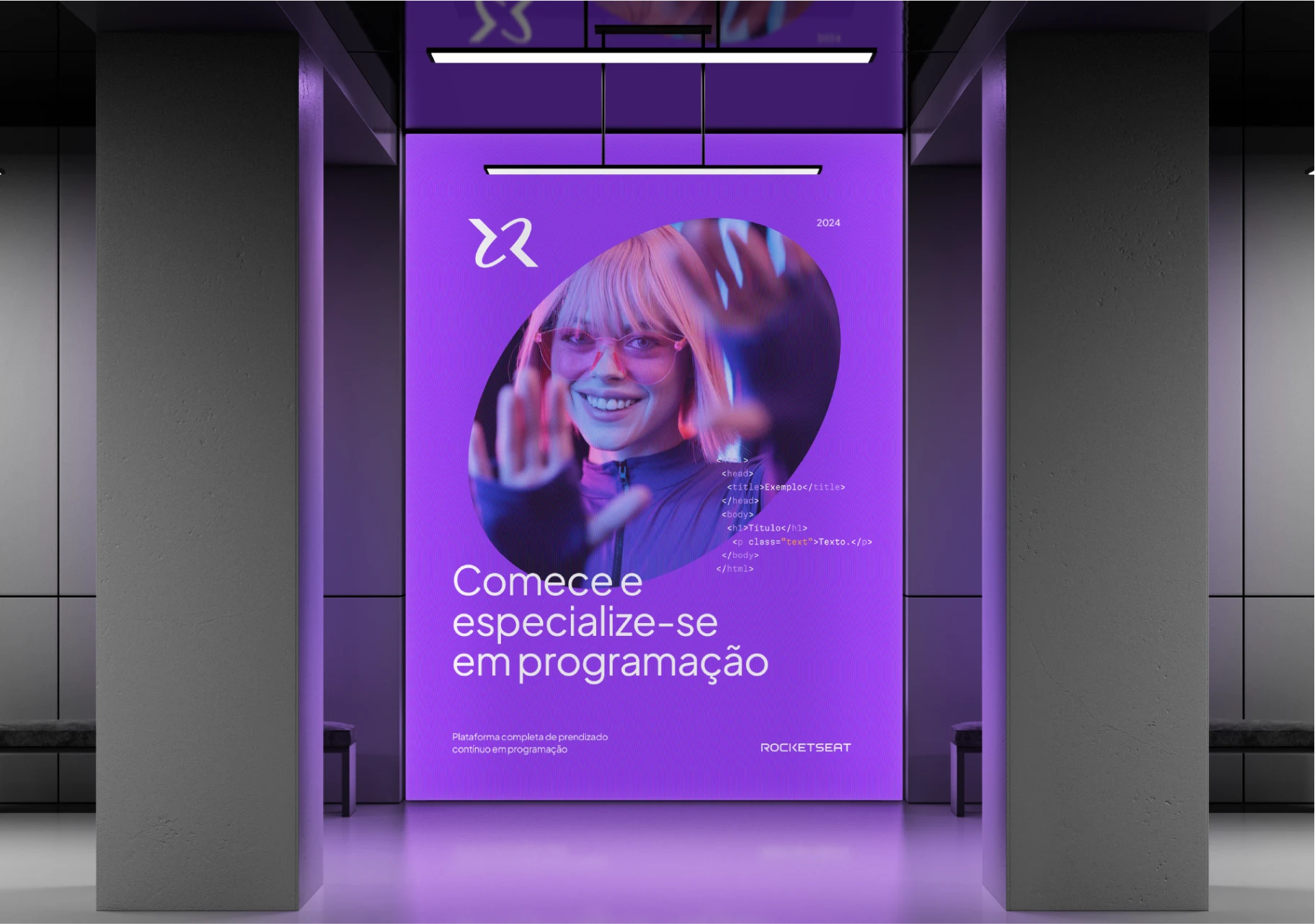 Image 04 of the Rocketseat Rebranding case