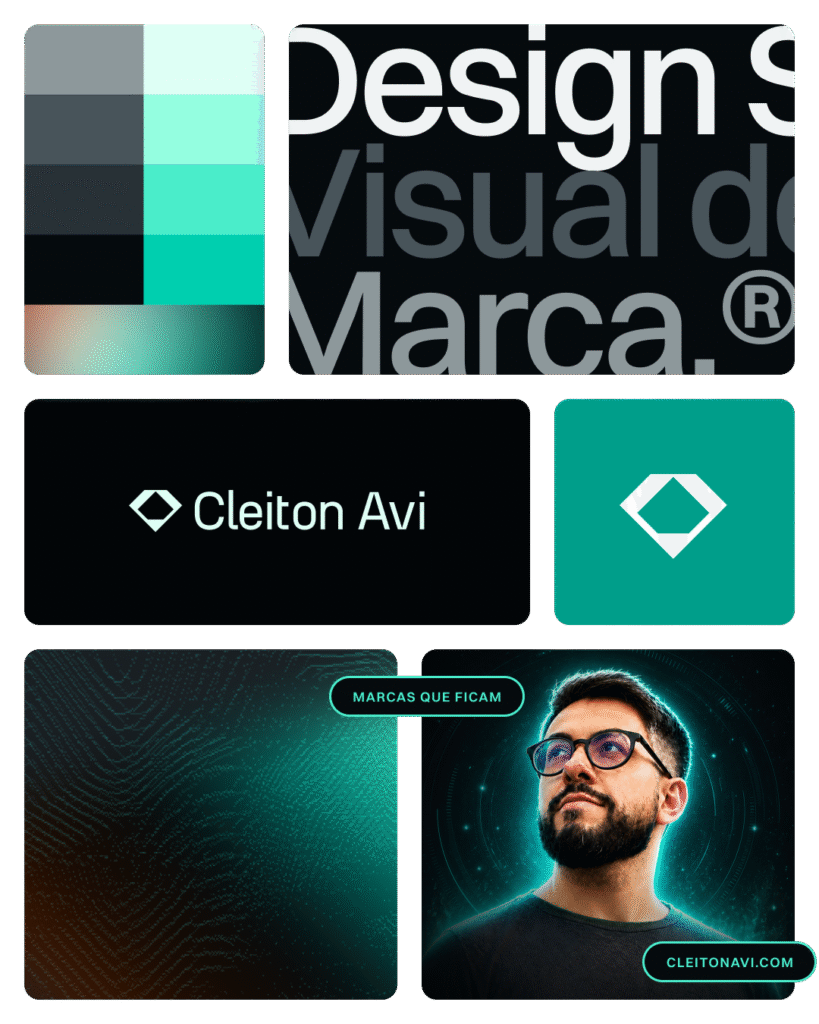 Identidade Visual da marca Cleiton Avi Studio